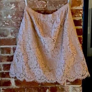 Lace skirt